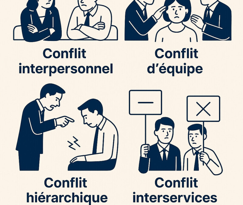 Quelles sont les différentes alternatives pour gérer un conflit au travail ?